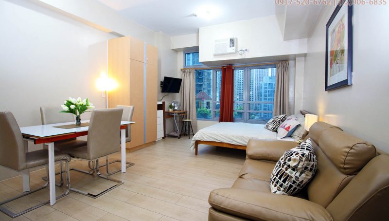 Rent chic studio apartment in Eastwood Quezon City