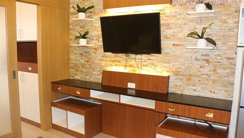 Rent fully furnished 1 bedroom with balcony in Shell Residences Pasay City